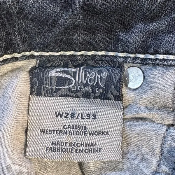 Silver Jeans NATSUKI Medium Wash Boot Cut Jeans. Size 28/33 - Image 9