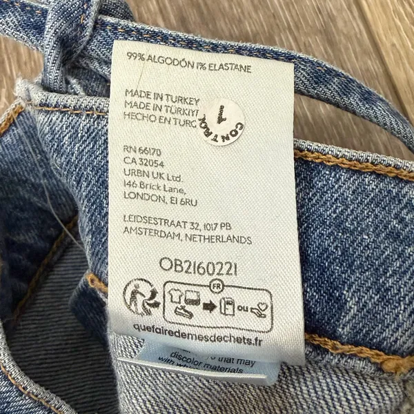 BDG Urban Outfitters Corset Tie-Waist Boot Leg Jeans Size 26 - Image 12
