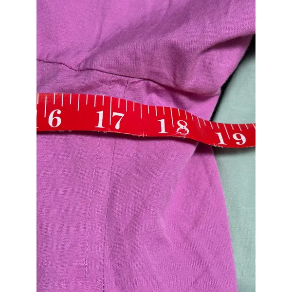 Free‎ People Spring Bud Mini Dress Magenta Purple Smocked Back OB2058172 XL - Image 6