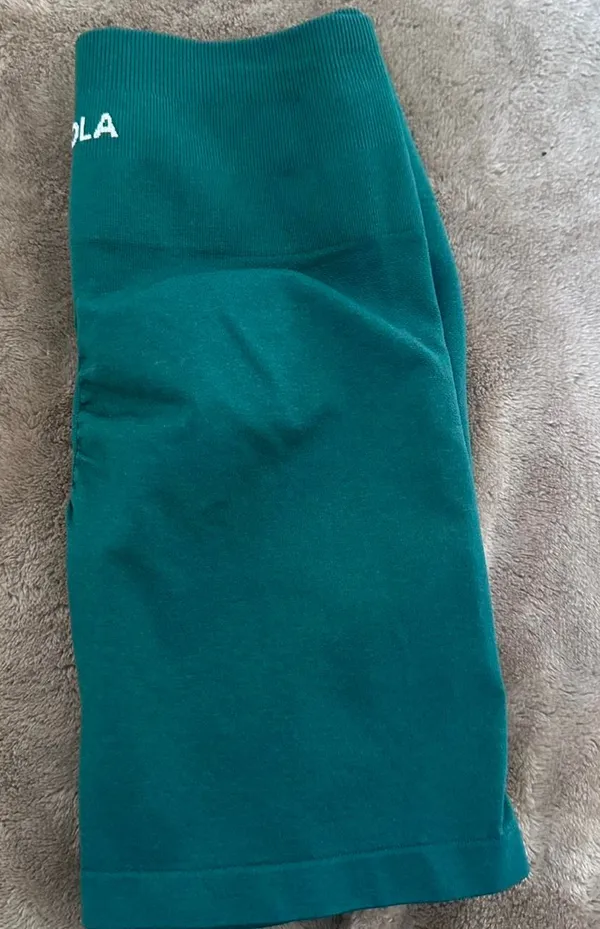 Aurola turquoise workout shorts Green Size XS - Image 2