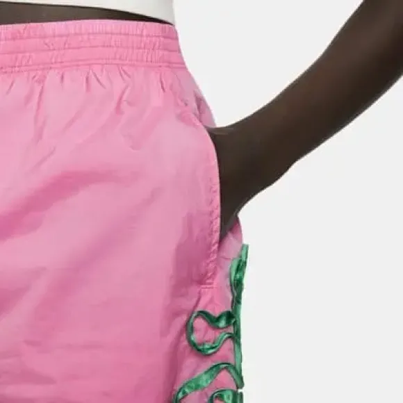 NWT NIKE Sportswear Uphoria Woven‎ Shorts - Pinksicle,Safety Orange,Malachite - Image 5
