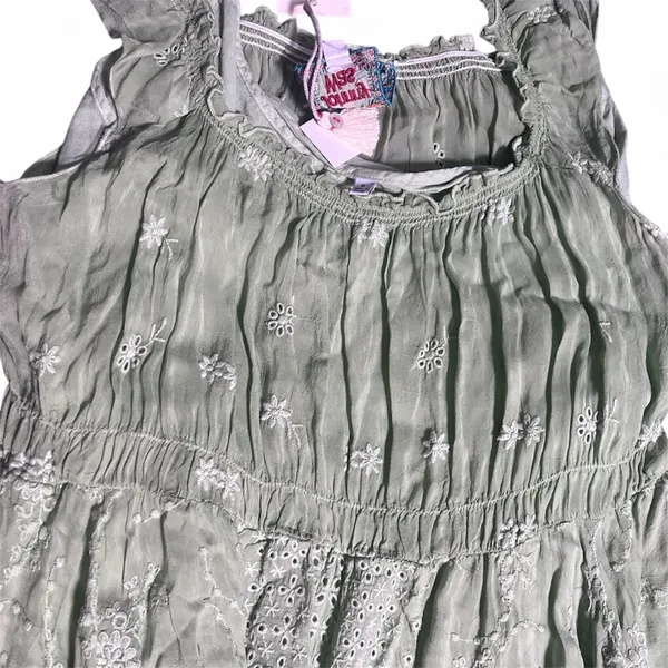 NWT Johnny Was Siren Midi Dress – Green (XL) - Image 3