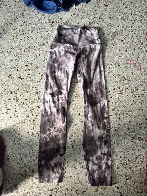 Lululemon Align High-Rise Pant díaMond dye brown white beige color lunar size 2 - Image 3