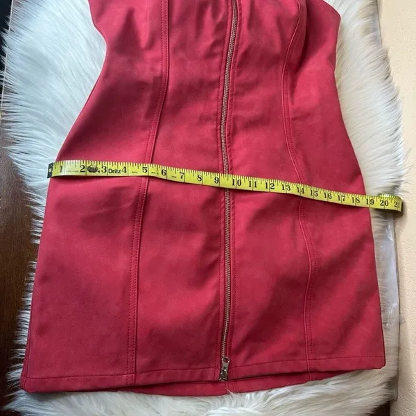 Revice Denim Los Angeles Vixen Dress Simply Red Size XL - Image 9