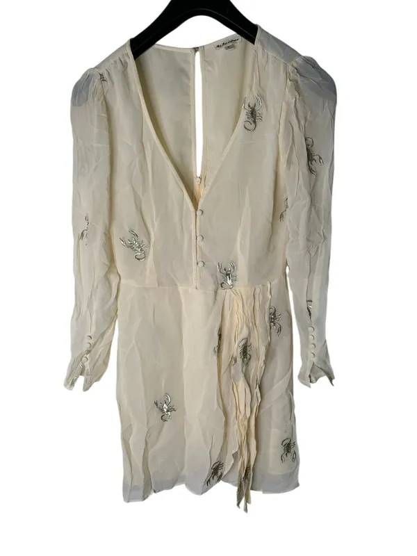 For Love and Lemons Scorpio scorpion wrap dress women's size small - Image 2