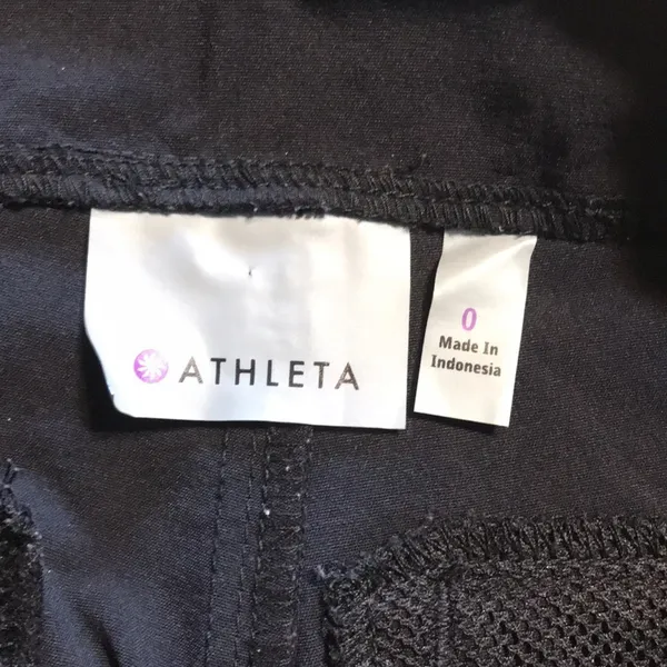 Athleta Metro jogger Pants Women's Straight Leg Zipper Pockets Black‎ Size 0 - Image 10