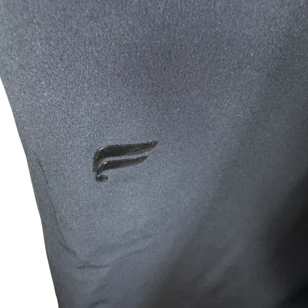 Fabletics Black‎ Elastic Waist Straight Leg Pull On Windbreaker Athletic Pants L - Image 4