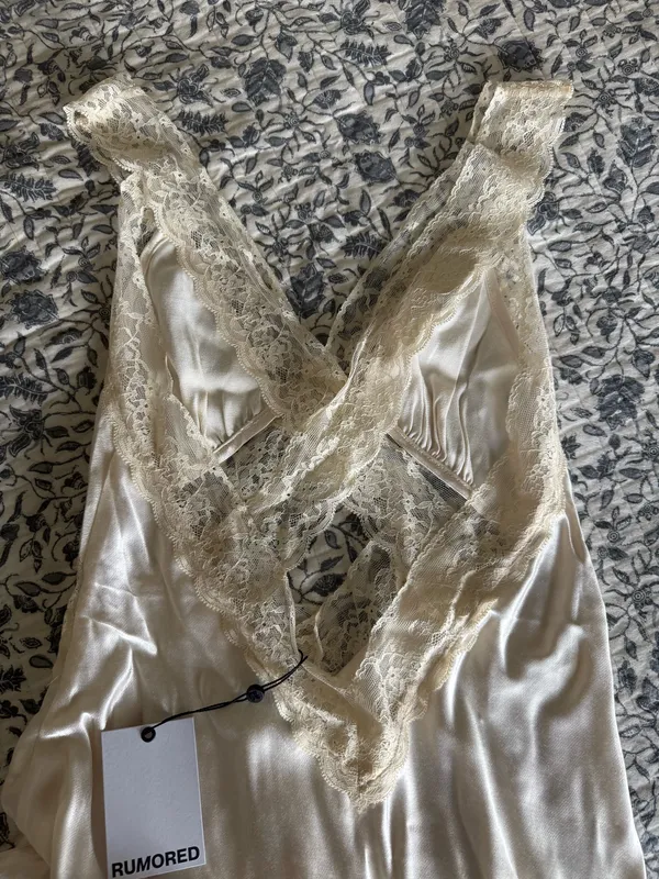 Rumored Crossroads Maxi Dress White - Image 10