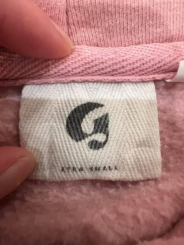 Glossier pink hoodie - Image 3