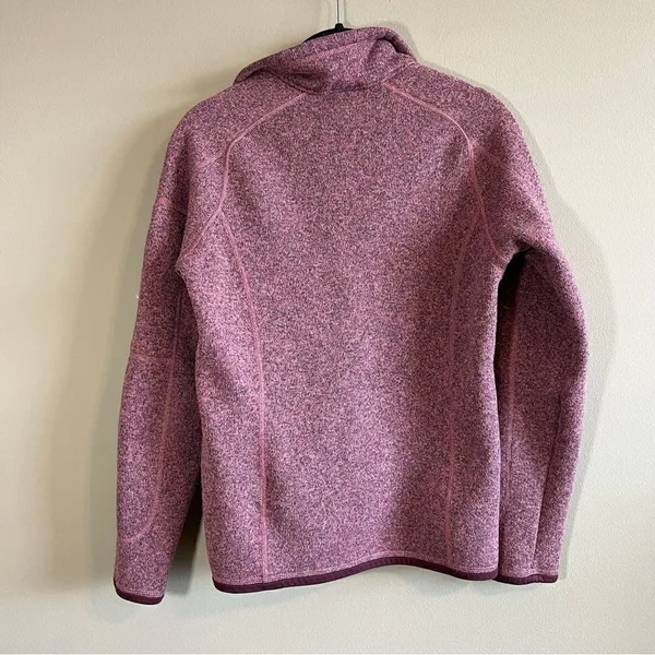 Patagonia Better Sweater Kipi Pink‎ 1/4 Zip Fleece Pullover Women's Small - Image 8