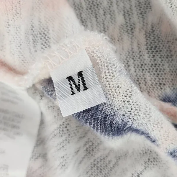 Maronie Dyed and Distressed Oversized Top Size Medium Blue - Image 8