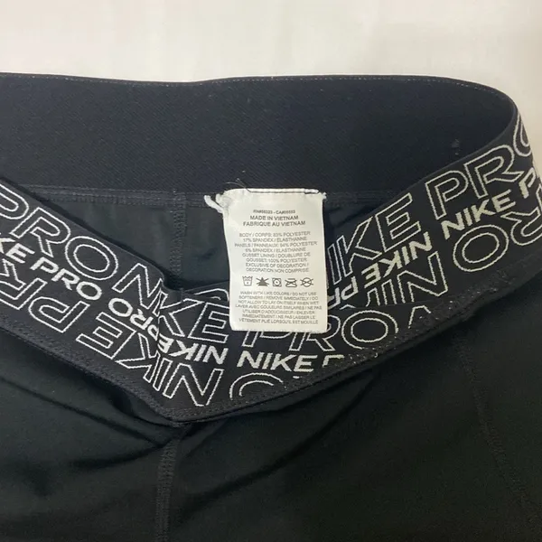 Nike Pro Dri-Fit Women’S Black Leggings. Medium. - Image 6