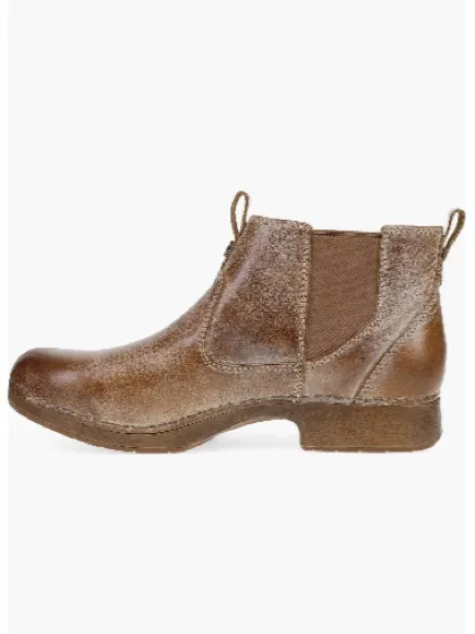 Dansko Michele Chelsea Boot, Tan Waxy Brush Off, Size EU38/US7.5 NWOT - Image 3
