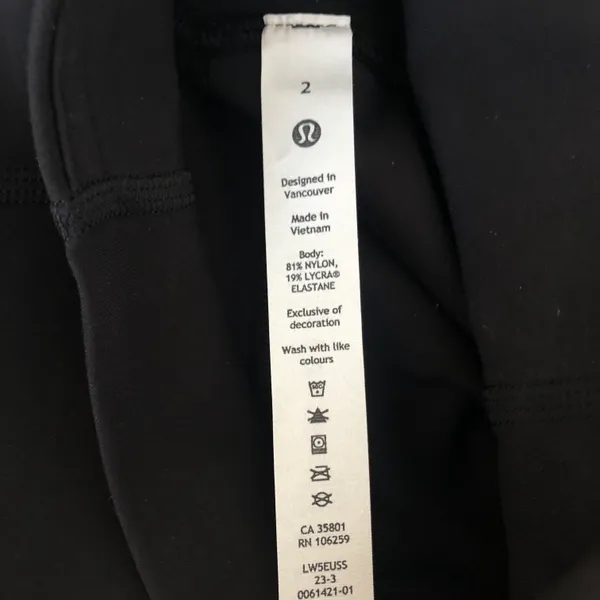 Lululemon Align High-Rise Mini Flare Pant 32" Black 2 - Image 8