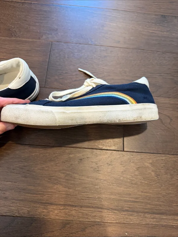 Madewell Sidewalk Women's Size 10 Low Top Casual Sneakers - C38-031 - Image 5