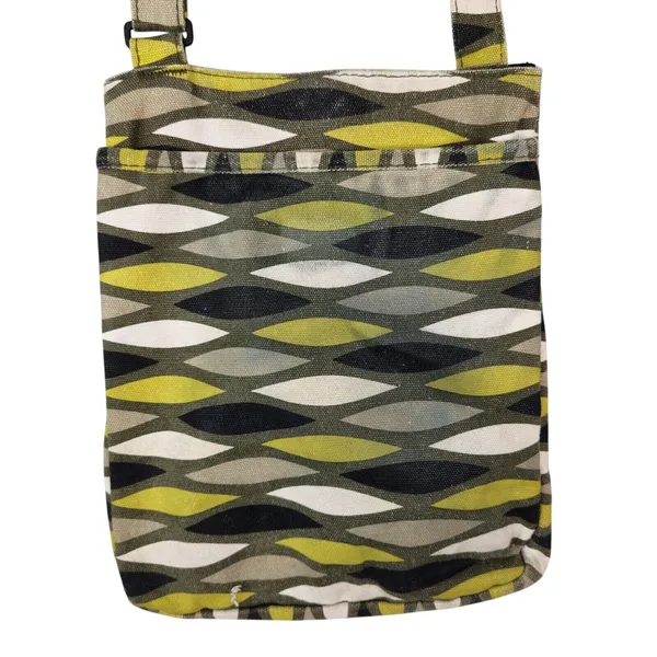 Kavu Crossbody Bag Purse Adjustable Strap Compact Hipster‎ Bag Cotton Canvas - Image 2