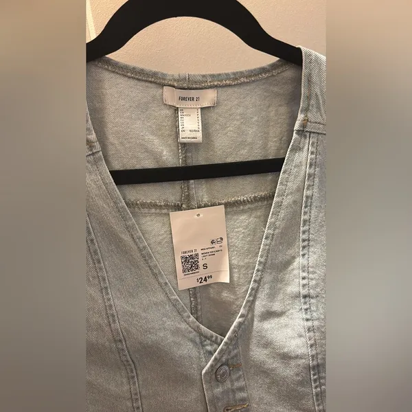 Forever 21 denim vest - Image 5