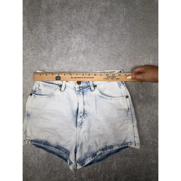 Wrangler Festival Short Denim Light Blue Shorts Women's 28 Casual Pockets - Image 6