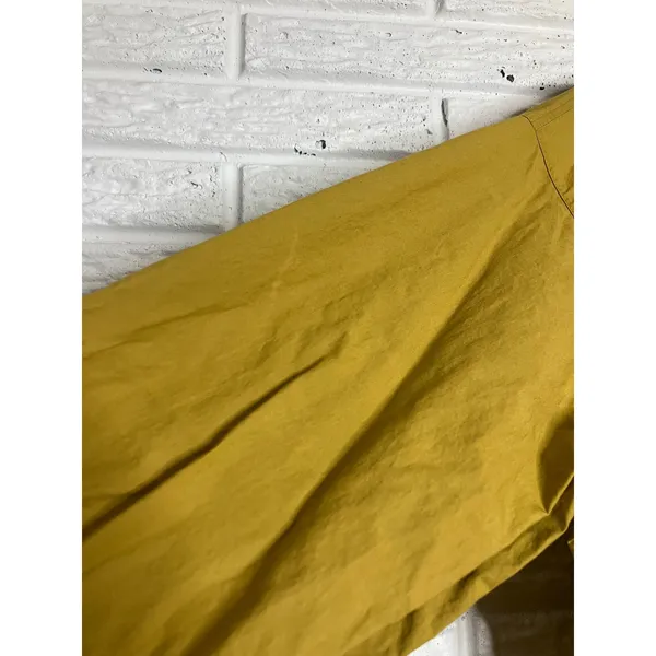 Free People mustard yellow oversized‎ long sleeve top 100% cotton women's medium - Image 7