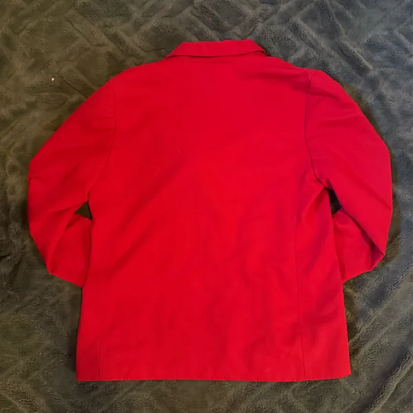 Red blazer Size 12 - Image 2