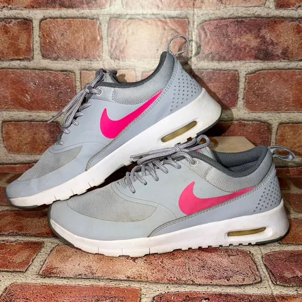 Pre-Owned Nike Air Max Thea GS Youth Gray Sneakers Shoes Size 5Y 814444-002 - Image 5