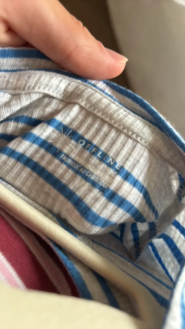 Aerie Offline striped long sleeve - Image 2