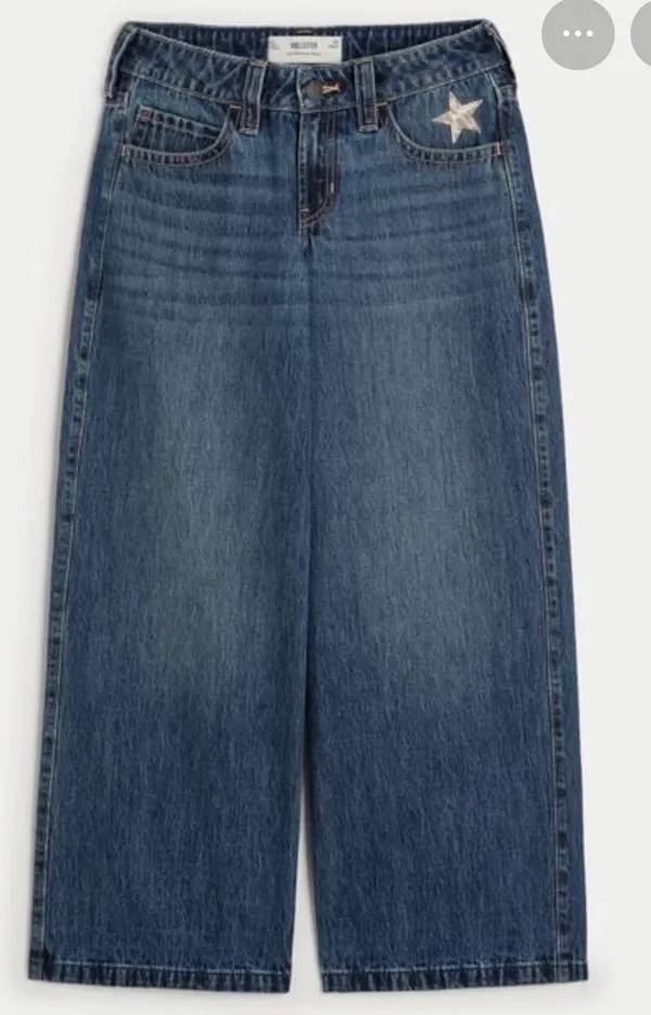 Low-Rise Hollister Jeans Wide-Leg - Image 5