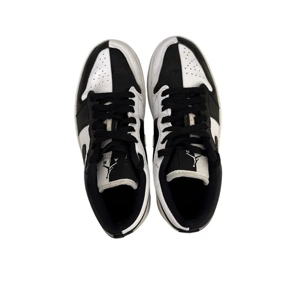 Jordan Shoes Nike Air Jordan 1 Low Split White Black Sneakers Size Women's 6.5 - Image 5