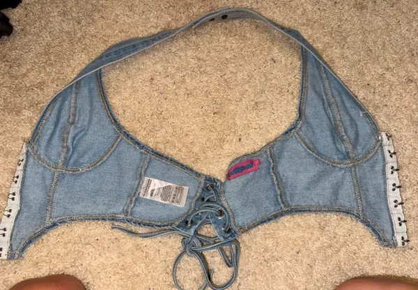 Denim Halter Top - Image 6