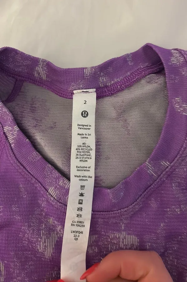 Lululemon Long Sleeve Shirt - Image 2