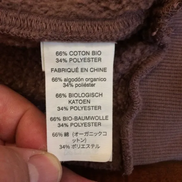 Vuori restore half zip mineral wash maroon large - Image 8