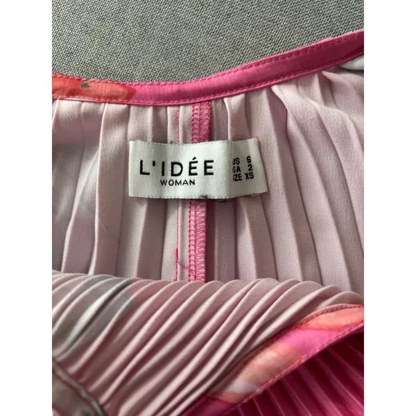 L'IDEE Pink Floral Ete Dress AU6/US2 - Image 8