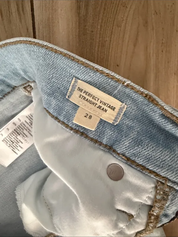 Madewell The Perfect Vintage Straight Jean - Image 3