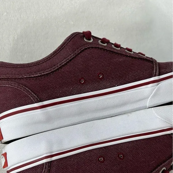 Vans Pro Ultracush Skateboard Maroon Low Top Sneakers Shoes Mens 6.5 Womens 8. - Image 6