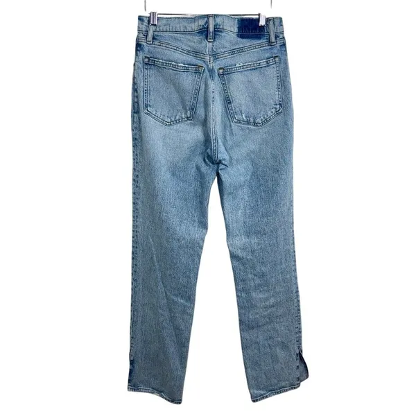 Abercrombie & Fitch The '90s Straight Ultra High Rise Blue Denim Jeans Size 28 6 - Image 2