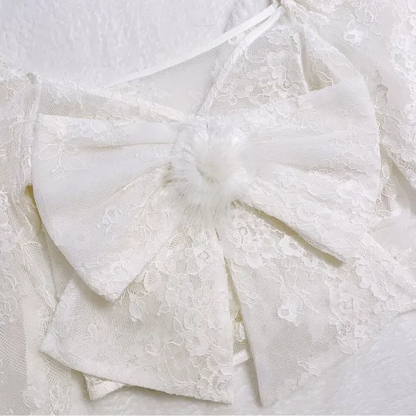 The Moon Japanese Kawaii Lolita Sailor Moon Himekaji White Lace Princess Blouse Shirt - Image 5