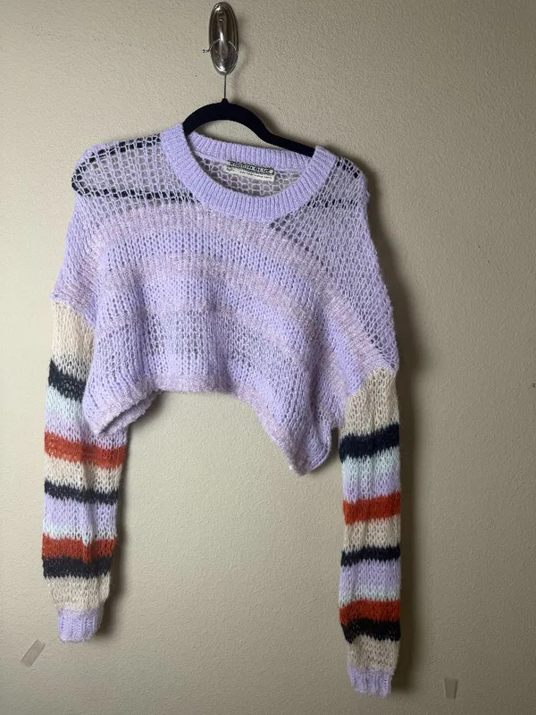 Urban Outfitters Kimchi Blue Adore Shrug Cropped Open Knit Sweater Size XS - Image 3