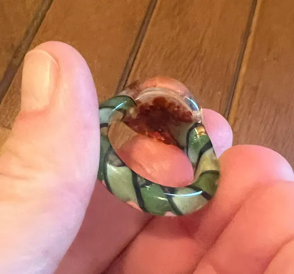 Blown Glass Ring Multiple - Image 2