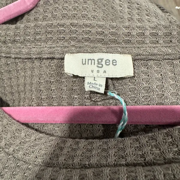 Umgee Taupe Embroidered Tunic Dress - Image 3