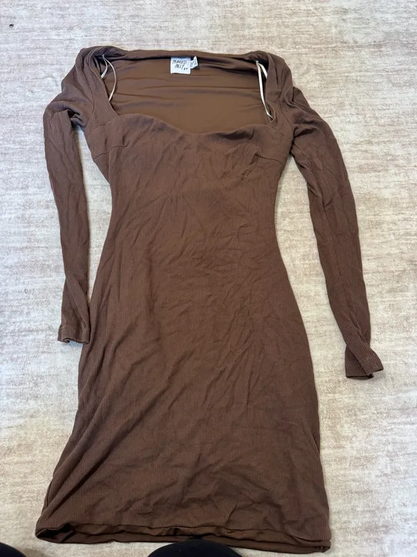 Princess polly nolan brown mini dress size 0 - Image 2
