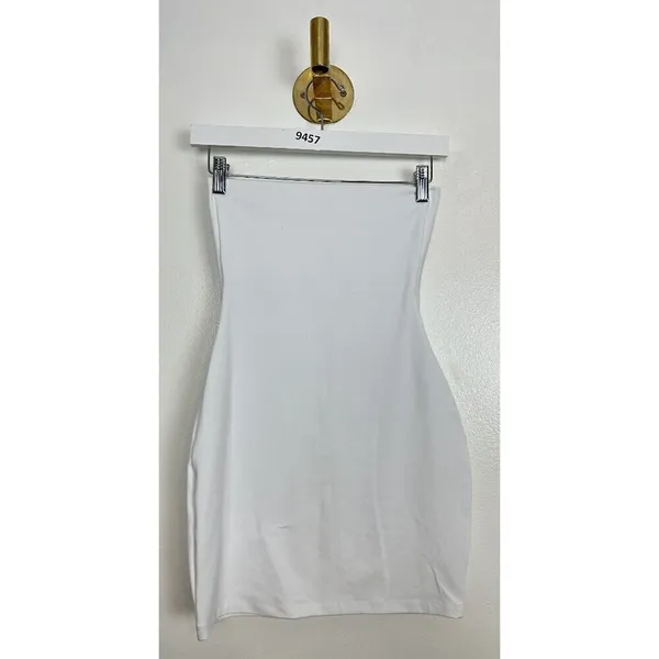 SUSANA MONACO Strapless Tube Mini Dress in Sugar Size X-Small - Image 10