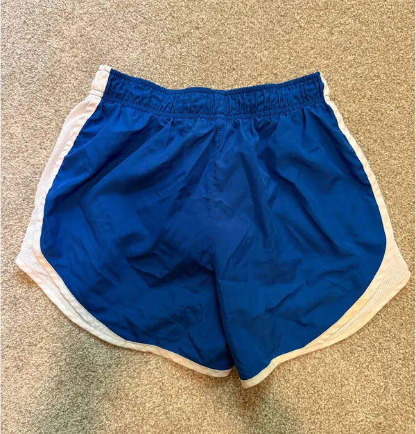 Nike Royal Blue/White Dri-Fit Running Shorts - Image 3