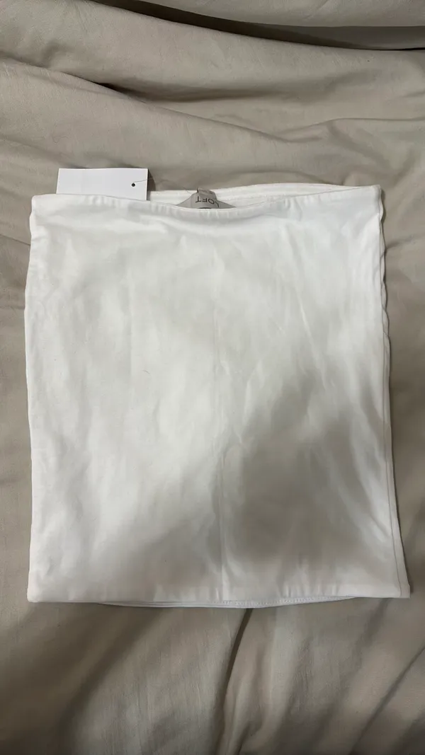 Loft White Tube Top - Image 3
