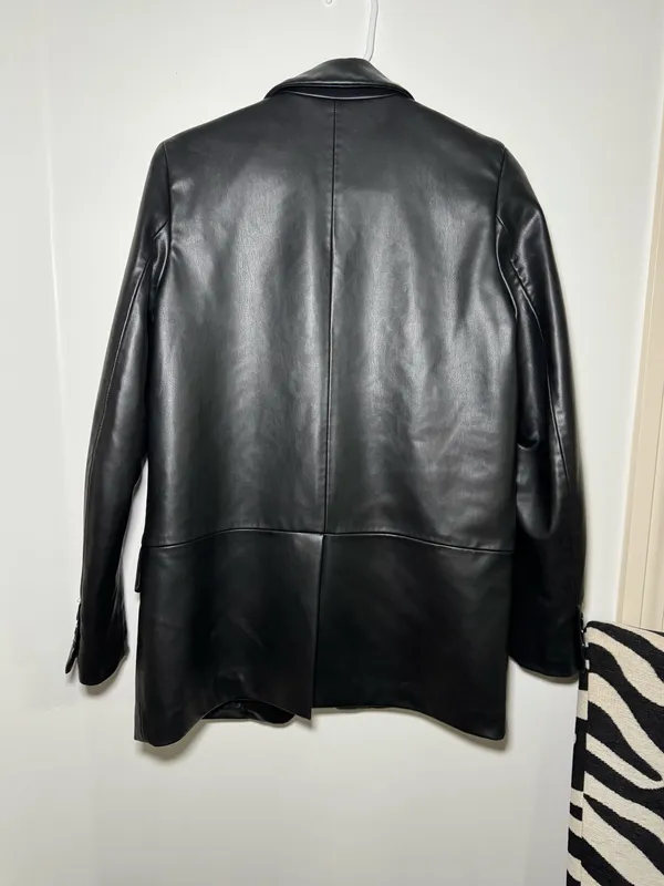 ZARA Faux Leather Jacket - Image 3