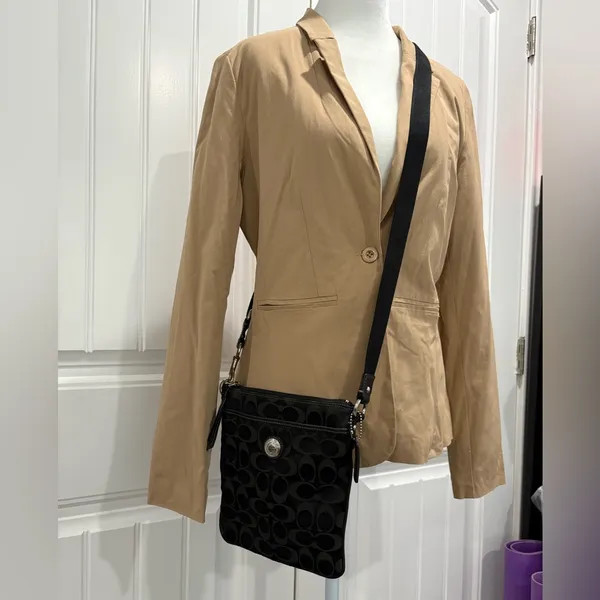 Coach Black Signature Crossbody Bag - Image 14