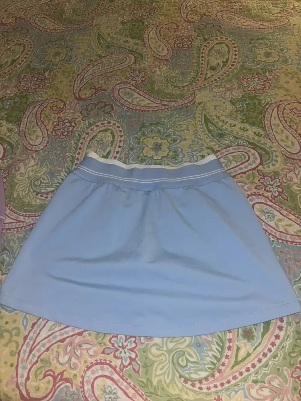 Alo Yoga airbrush better together seashell blue skirt - Image 5