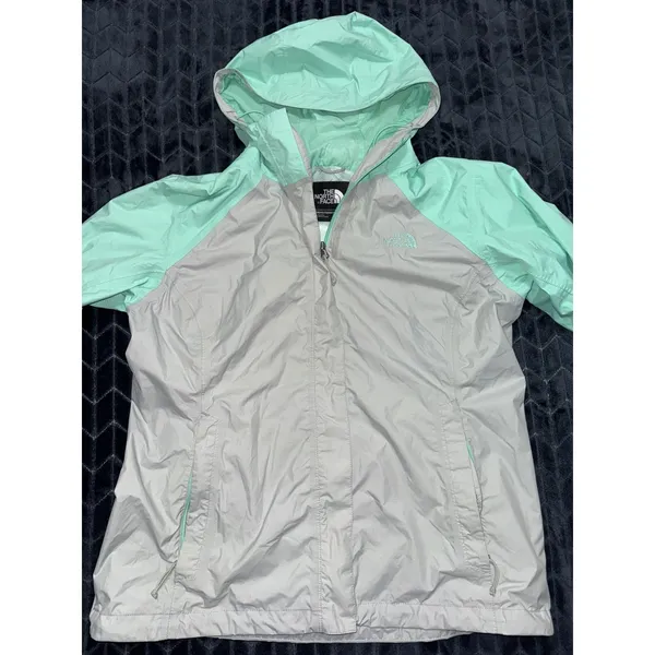 The North Face Resolve Jacket Hooded DryVent Packable Waterproof Sz Large - Image 2