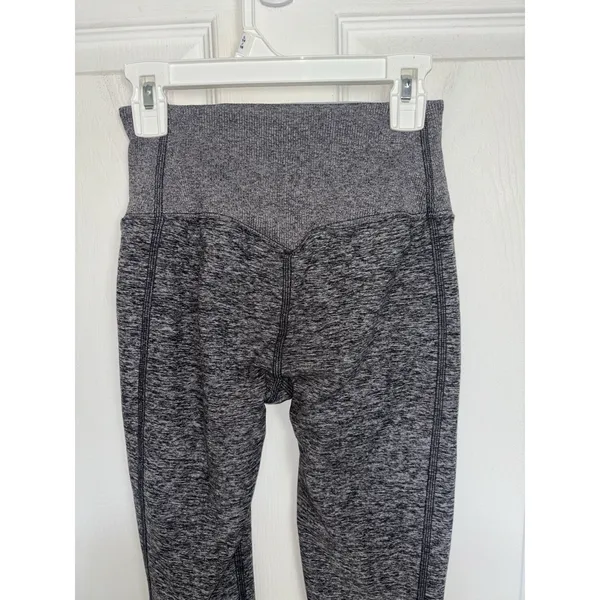 Alo Yoga High Waist Alosoft Lounge Leggings Dark Grey XS Stretch Gym - Image 4