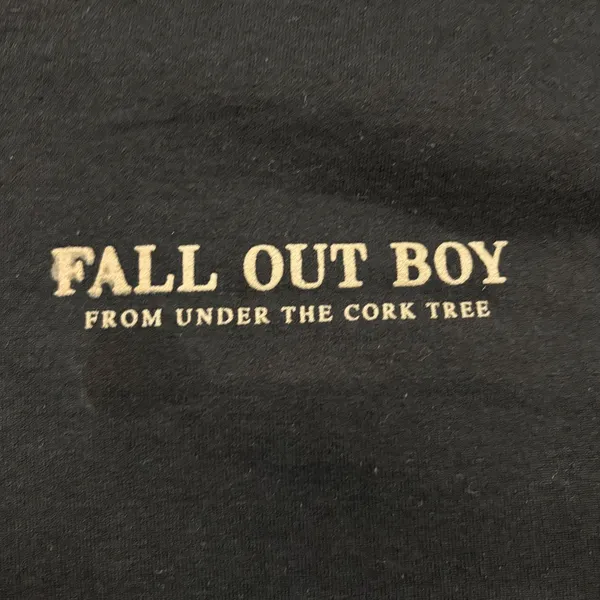 Fall Out Boy From Under the Cork Tree Rock Band Zip-Up Hoodie Size Medium - Image 4