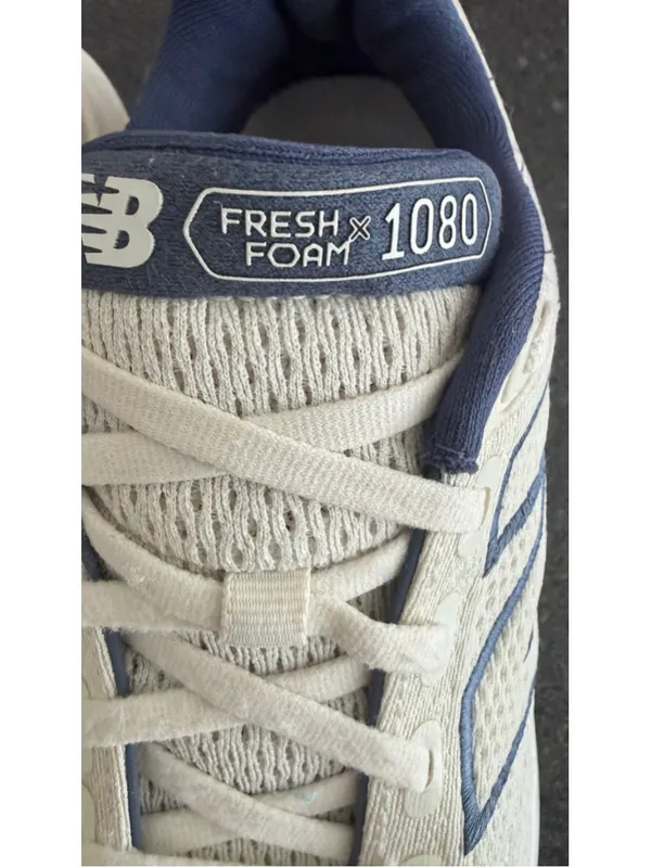 New Balance Fresh Foam X 1080 v13 Cream Coastal Blue Running Shoes Sneakers 6.5 - Image 14